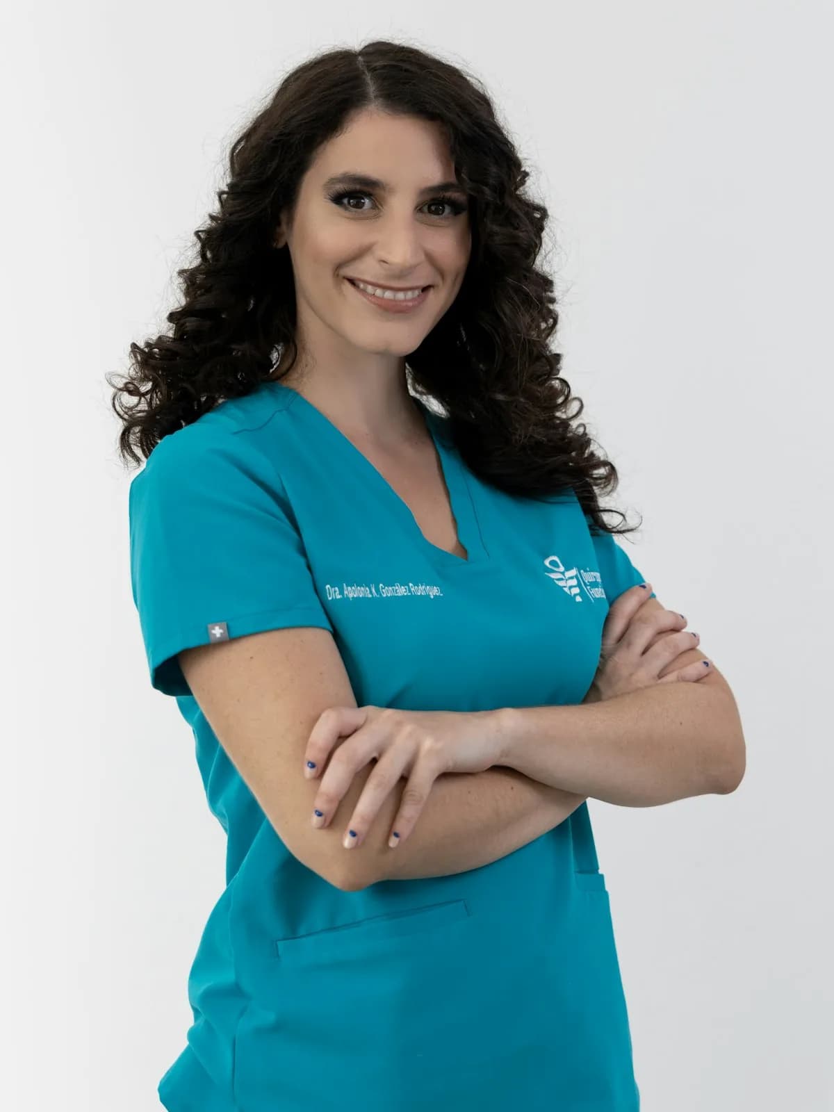 Healthcare professional in clinic