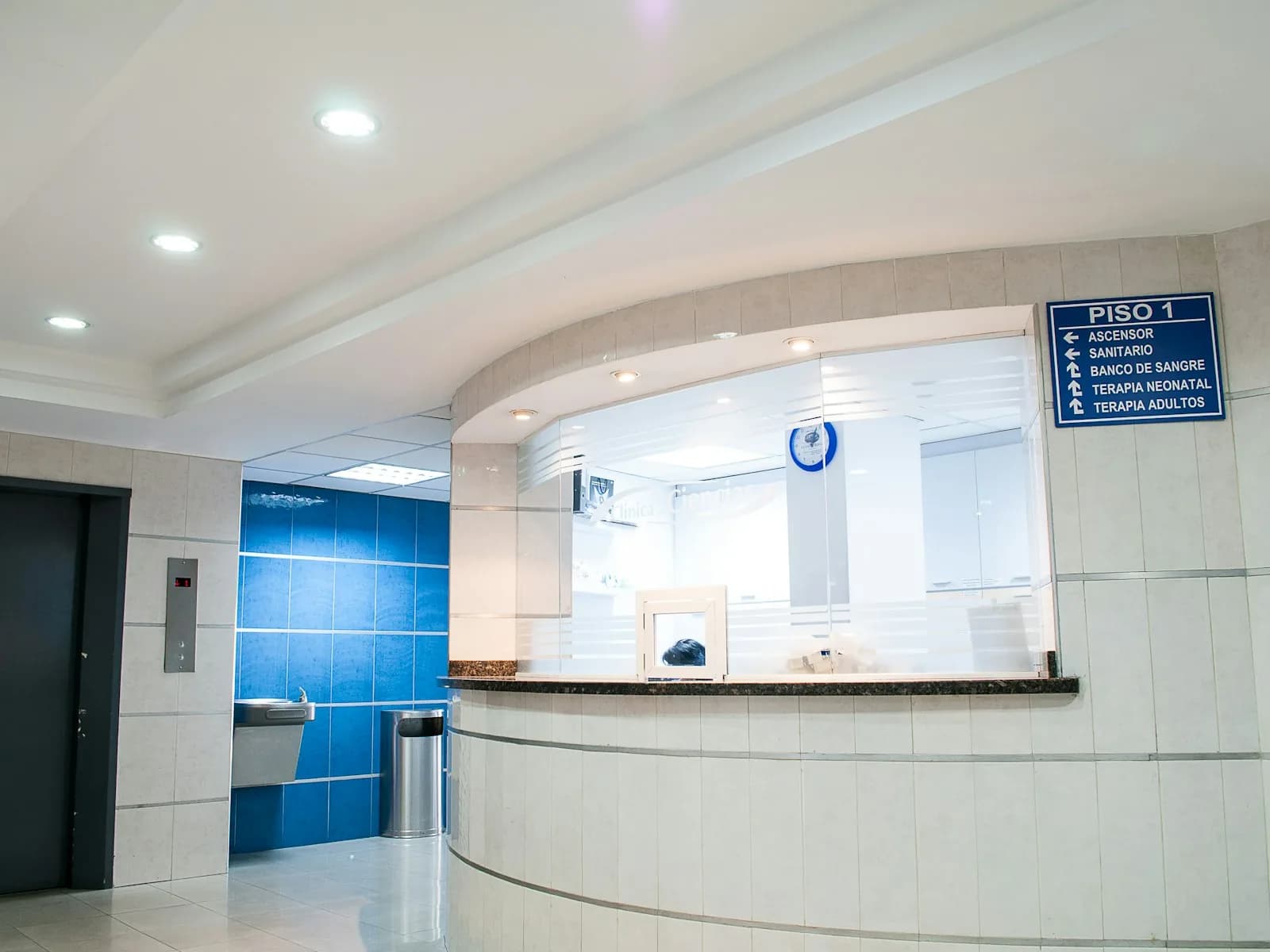 Calm, warm clinic treatment room